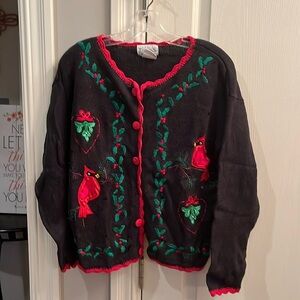 Basic Editions ugly Christmas sweater. Size small